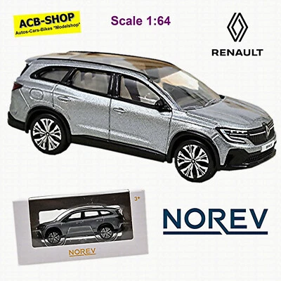 Renault Espace VI Familiare SUV 2023-24 Shadow Grigio Metallico 1:64 Norev - Immagine 1 di 2