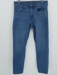 Kirkland Signature Jeans Mens 32X30 Blue Denim Straight Leg Medium Wash - Picture 1 of 12