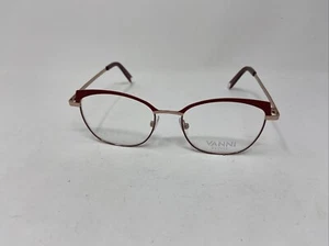 GAFAS VANNI M332 C588 48-16-135 ROJO ORO ROSA ANTEOJOS F47 - Imagen 1 de 8