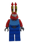 Lego Spongebob Squarepants Mr. Krabs Minifigure Large Grin Bob023 3833
