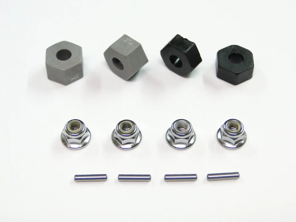 NEW TRAXXAS SLASH 1/10 2WD Hex Nuts 12mm RAPTOR VXL XL-5 RUSTLER STAMPEDE RL8 - Image 1 of 1
