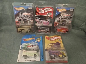 Hot Wheels, Volkswagen Drag Bus, Lot Of 5. RLC, Mail In, Penske, Color Shifter - Picture 1 of 11
