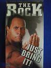 Wwe - The Rock: Just Bring It (Vhs, 2002) Wwf Home Video. Brand New Shrink Wrap.