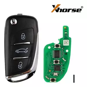 Xhorse XNDS00EN Wireless Remote Flip Key DS Style 3 Buttons - Bild 1 von 2
