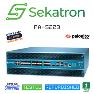 ♻️ Palo Alto Networks PA-5220 Next-Gen Firewall Appliance – ⚡Fast Shipping - Picture 1 of 2