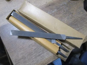 12 limas de corte de metal liso paralelo Bellota de 7" NOS ESPAÑA de alta calidad SOPLAR - Imagen 1 de 5