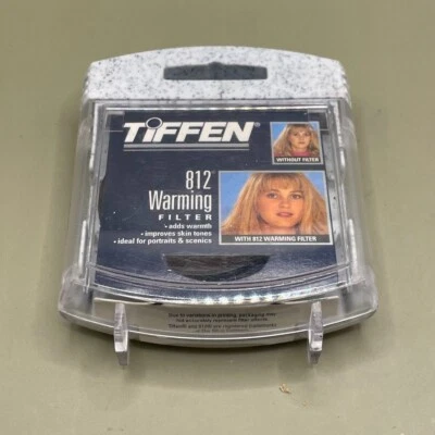 Tiffen 55mm Filter 812 Light Amber Warming, Made in USA - Image 1 of 4