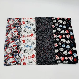 Quilt Fabric Star Wars Harry Potter & Comics Lot 18in x 21in 100% COTTON Kids - Picture 1 of 20