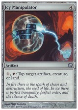 MTG 1x Icy Manipulator - 9th EDITION * GERMAN GERMAN FOIL NM *