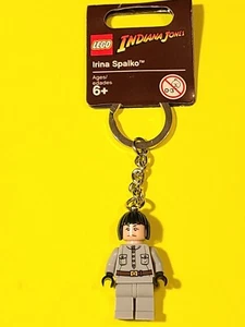 LEGO INDIANA JONES IRINA SPALKO MINIFIGURE 852717 RARO PORTACHIAVI RITIRATO LIMITATO - Foto 1 di 7