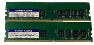 16GB 2X8GB DDR4 2133MHz PC4-17000 ECC Unbuffered Server DIMM Memory Ram F21EB8GH - Picture 1 of 3