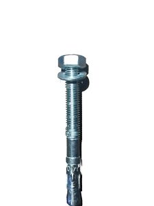 3/8"-16x2-3/4" Wedge Expansion Anchors, Zinc Plated Steel Concrete and Masonry