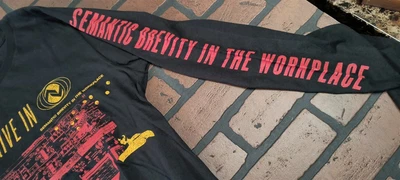 Camiseta masculina AT THE DRIVE IN - 2000 Semantic Brevity LS VTG ~Nunca usada~ P - Imagem 1 de 3