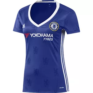 Offizielles Adidas Damen Chelsea Replica Heimshirt 2016/17, Größe: XS (28/30") - Bild 1 von 6