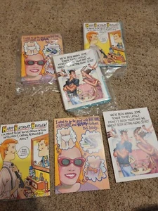 Antiguo Stock Divertidas Tarjetas de Felicitación Cumpleaños Amistad 36 Tarjetas The Maine Line Co  - Imagen 1 de 10