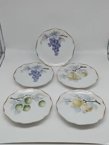 5 Teller Rosenthal Chrysantheme Auguste Viktoria Obstteller  - Bild 1 von 10