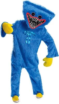 Huggy Wuggy Amapola Tiempo de Juego Videojuego Elegante Disfraz Halloween Adulto Foto 1 de 3