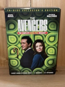 The Avengers Komplett Emma Peel Megaset 16-Disc Collector's Edition DVD Set - Bild 1 von 2