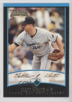 2001 Bowman Gold Matt White #207 Rookie RC - Image 1 of 2