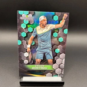 2024 Topps Graphite Tennis #32 Grigor Dimitrov Aqua Refractor /199 - Picture 1 of 2