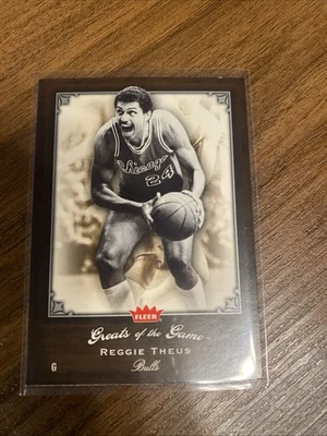 2005-06 Fleer Greats of the Game Reggie Theus #74 - Image 1 of 2