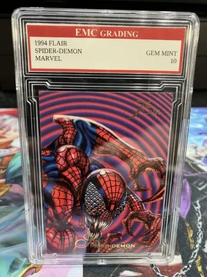 SPIDER-DEMON 1994  GRADED 10 MINT FLAIR Marvel Comics - Image 1 of 2