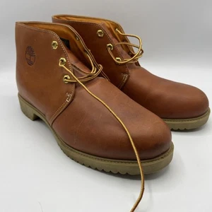 Botines Timberland vintage para hombre 11,5 W cuero hechos en EE. UU. - Imagen 1 de 8
