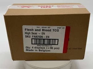 Auktion #2 Flesh & Blood TCG High Seas Booster Boc Case SEALED Brandneu - Bild 1 von 2