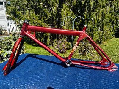 1975 Triple A Rascal Bmx Frame Set AAA Rascal W/Redline Forks & OG Headset HTF - Image 1 of 4
