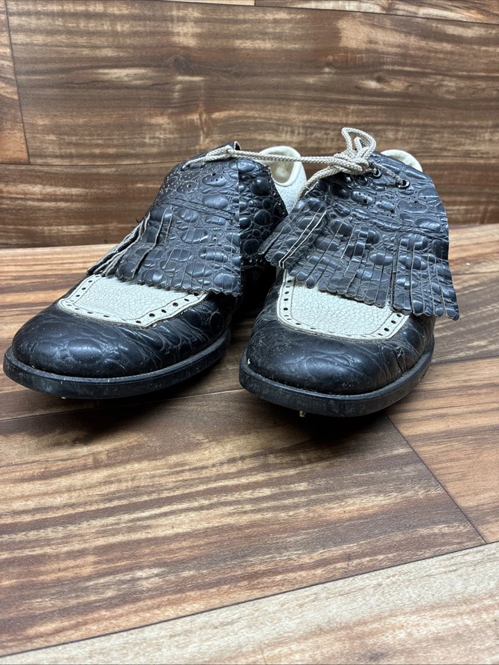 Botines de golf Dexter vintage para hombre talla 8D Foto 1 de 4