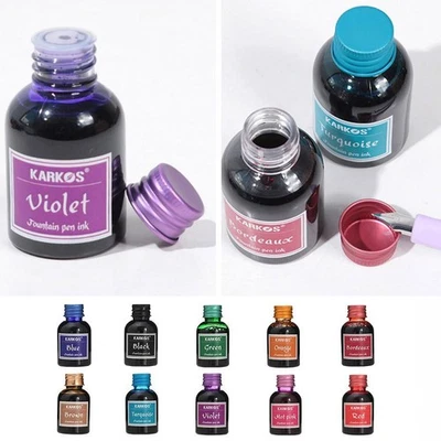 Tinta pluma estilográfica Rich Bright Colours botella de 30 ml accesorios hágalo usted mismo❃♉ Foto 1 de 4