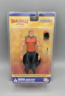 DC Direct 2008 Smallville Series 2 Aquaman MOC "Justice" Episode - Image 1 of 2