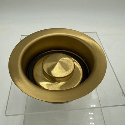 Kohler K-11352-2MB Garbage Disposal Flange Stopper Brushed Moderne Brass - Image 1 of 4