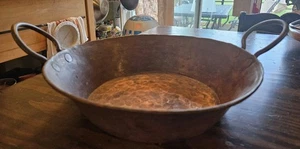 Antique Hand Hammered Copper Pot - Picture 1 of 9