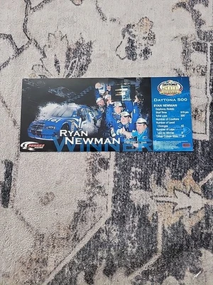 Cartel ganador Ryan Newman Daytona 500 Foto 1 de 2