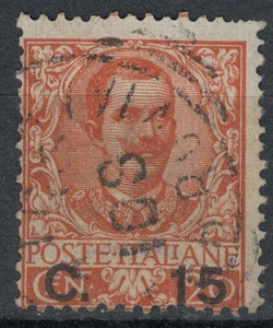 ITALIEN KÖNIGREICH 1905 Floral 15c auf 20c orange us - Bild 1 von 1