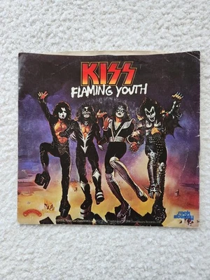 KISS 1976 FLAMING YOUTH/GOD OF THUNDER-CASABLANCA 858 U.S. PICTURE SLEEVE+ 45 NM - Image 1 of 4