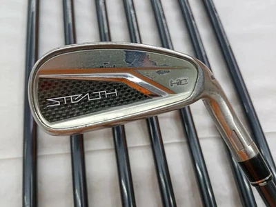 TaylorMade Stealth HD Iron Set 5-9,Pw,Aw,Sw 8pc Flex Regular TENSEI RED TM60 - Image 1 of 4