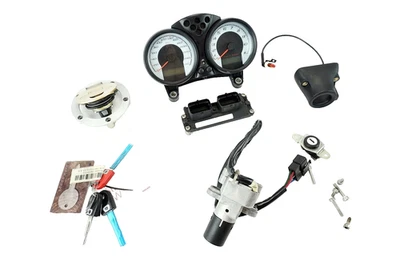 Ducati Monster S2R 1000 05 07 Block Kontakt Schlüssel Mit Tankdeckel Gewächshaus - Bild 1 von 4