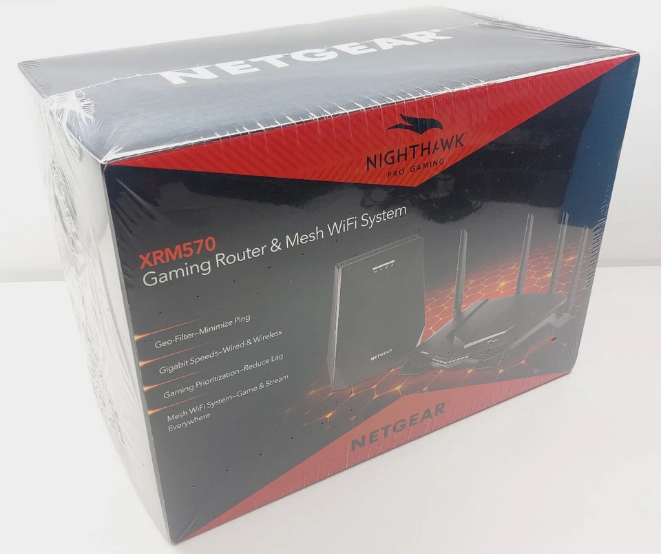 Netgear Nighthawk Pro Gaming Router & Mesh WiFi System XRM570 - Image 1 of 4