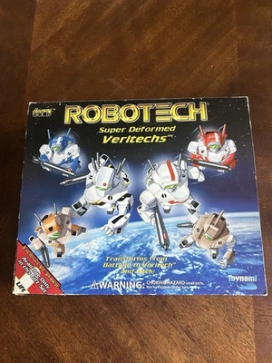 2001 Robotech Super Deformed Veritech Gift Set Exclusive Ben Dixon RARE Toynami - Image 1 of 4