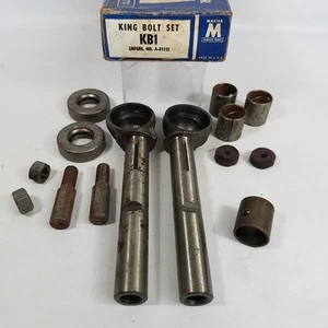 1928-1931 Ford Partial Spindle Bolt Set Master King Bolt KB1 Replacement A-3111 - Bild 1 von 9