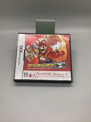 Mario Basketball 3 on 3 CIB Nintendo DS NDS Japan Import US Seller - Image 1 of 3