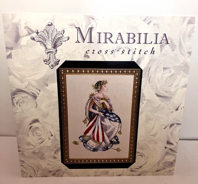 Mirabilia 自由女王十字绣图 Nora Corbett MD-64 密封 OOP — 第 1/4 张图片