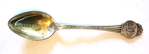 DAVENPORT IOWA STERLING SILVER SOUVENIR SPOON - Picture 1 of 4