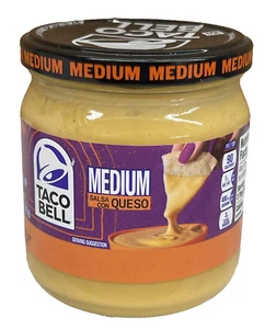 Taco Bell Medium Salsa Con Queso Dip 15 oz - Picture 1 of 1