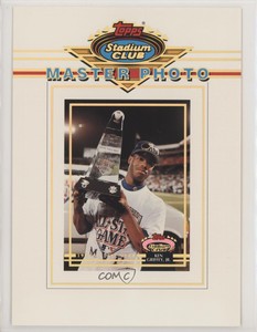 1992-93 Topps Stadium Club Jack Murphy Stadium Master Photo Ken Griffey Jr HOF