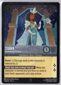 1x Tiana - Celebrating Princess *Foil* - Rise of the Floodborn - Super Rare - Imagen 1 de 1