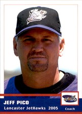 2005 Lancaster Jethawks Grandstand #17 Jeff Pico Marana Arizona AZ Baseball Card