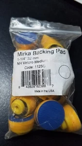 Mirka Backing Pad 1125g Bag of 18 pads - Picture 1 of 5